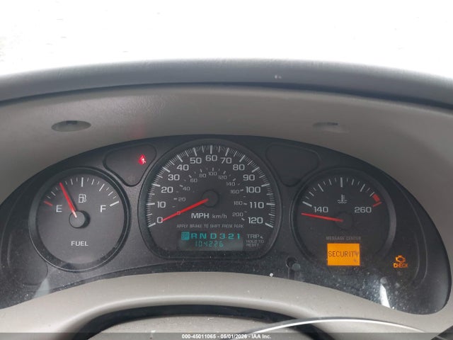 2004 Chevrolet Impala მანქანა იყიდება აუქციონზე, vin: 2G1WF52E749141635, აუქციონის ნომერი: 45011065