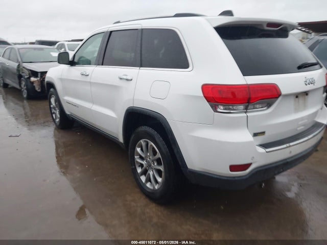 Продажа на аукционе авто 2015 Jeep Grand Cherokee Limited, vin: 1C4RJEBG8FC832396, номер лота: 45011072