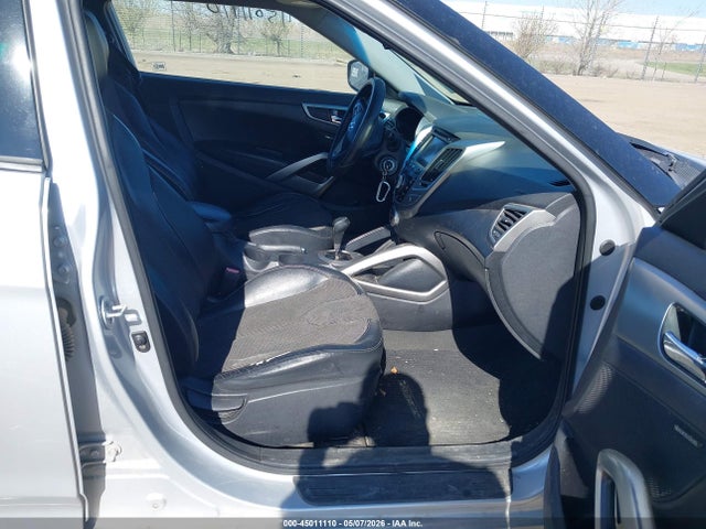 45011110 :رقم المزاد ، KMHTC6AD2CU030697 vin ، 2012 Hyundai Veloster Base W/black مزاد بيع