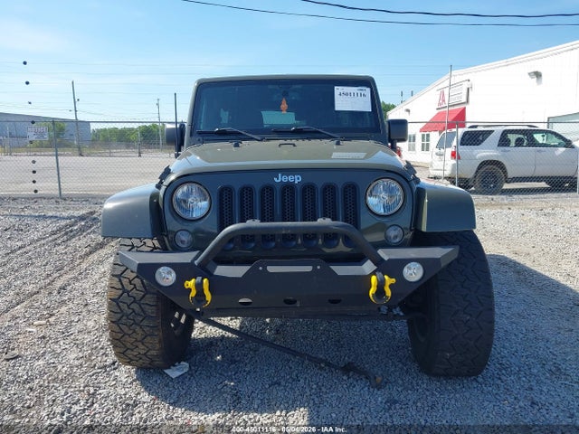 45011116 :رقم المزاد ، 1C4HJWEG6FL585084 vin ، 2015 Jeep Wrangler Unlimited Sahara مزاد بيع
