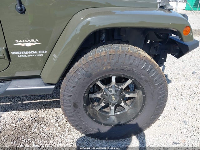 45011116 :رقم المزاد ، 1C4HJWEG6FL585084 vin ، 2015 Jeep Wrangler Unlimited Sahara مزاد بيع