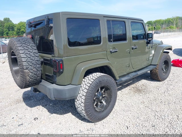 45011116 :رقم المزاد ، 1C4HJWEG6FL585084 vin ، 2015 Jeep Wrangler Unlimited Sahara مزاد بيع