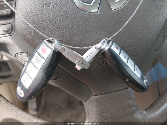 45011134 :رقم المزاد ، JNKCV61E29M012554 vin ، 2009 Infiniti G37 Journey مزاد بيع