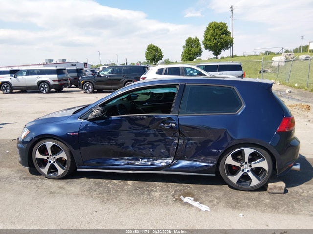 45011171 :رقم المزاد ، 3VWYT7AU7GM028788 vin ، 2016 Volkswagen Golf Gti S 2-door مزاد بيع