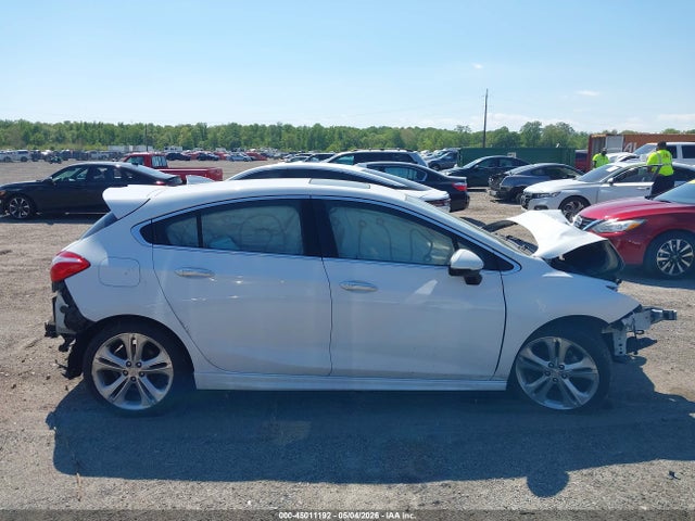 2017 Chevrolet Cruze Premier Auto მანქანა იყიდება აუქციონზე, vin: 3G1BF6SMXHS529107, აუქციონის ნომერი: 45011192