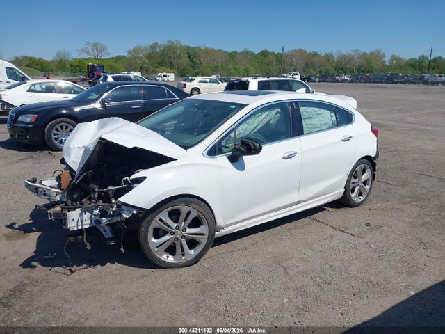 2017 Chevrolet Cruze Premier Auto მანქანა იყიდება აუქციონზე, vin: 3G1BF6SMXHS529107, აუქციონის ნომერი: 45011192