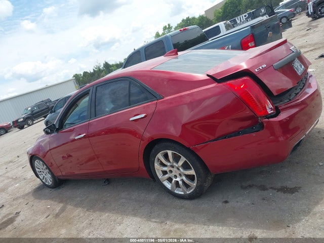 2016 Cadillac Cts Standard მანქანა იყიდება აუქციონზე, vin: 1G6AP5SXXG0127228, აუქციონის ნომერი: 45011196