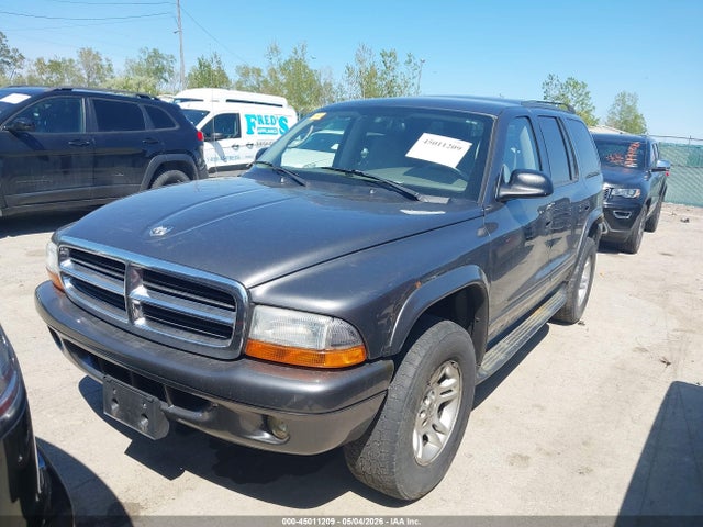 45011209 :رقم المزاد ، 1D4HS58Z53F602524 vin ، 2003 Dodge Durango Slt Plus مزاد بيع