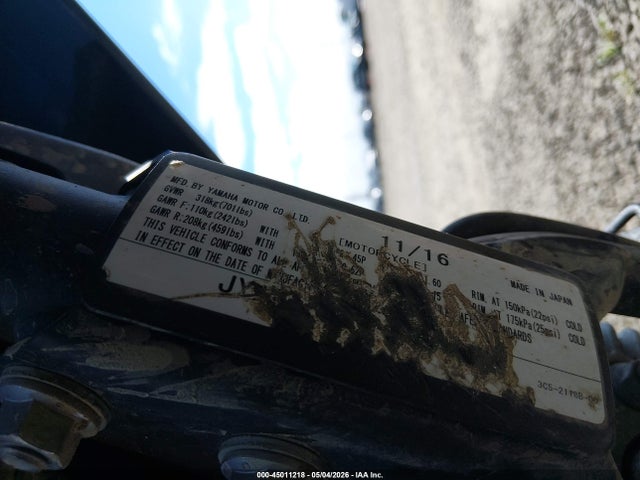 Продаж на аукціоні авто 2017 Yamaha Xt250 C, vin: JYADG24Y6HA001034, номер лоту: 45011218