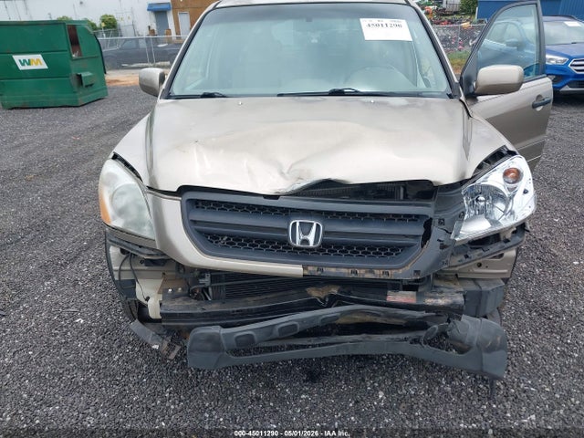 Продажа на аукционе авто 2005 Honda Pilot Ex-l, vin: 2HKYF18585H504362, номер лота: 45011290