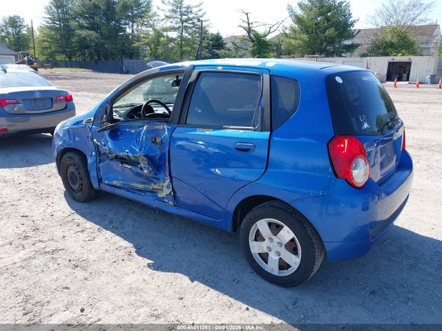45011381 :رقم المزاد ، KL1TD66E89B392399 vin ، 2009 Chevrolet Aveo Lt مزاد بيع