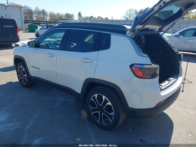 45011390 :رقم المزاد ، 3C4NJDCN8RT592832 vin ، 2024 Jeep Compass Limited 4x4 مزاد بيع