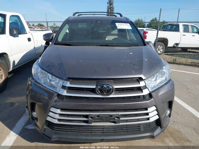Продажа на аукционе авто 2018 Toyota Highlander Xle, vin: 5TDJZRFH7JS847401, номер лота: 45011430