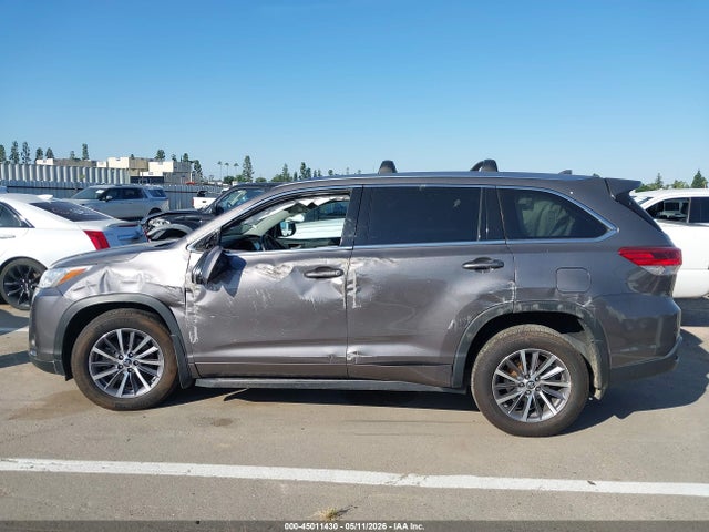 Продажа на аукционе авто 2018 Toyota Highlander Xle, vin: 5TDJZRFH7JS847401, номер лота: 45011430