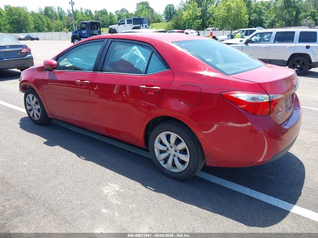 45011441 :رقم المزاد ، 2T1BURHE3FC374599 vin ، 2015 Toyota Corolla Le مزاد بيع