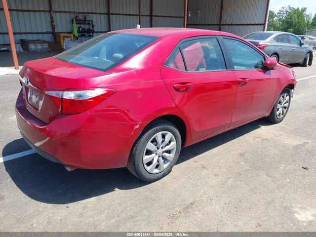 45011441 :رقم المزاد ، 2T1BURHE3FC374599 vin ، 2015 Toyota Corolla Le مزاد بيع