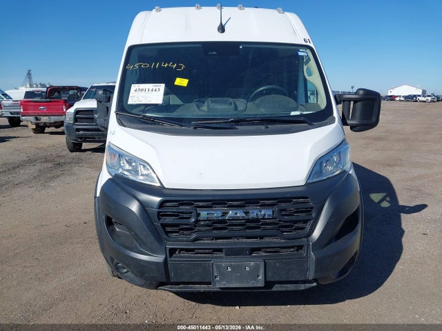 Продажа на аукционе авто 2023 Ram Promaster 2500 High Roof 159 Wb, vin: 3C6LRVDG9PE598511, номер лота: 45011443