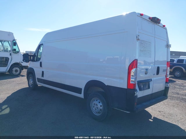 Продажа на аукционе авто 2023 Ram Promaster 2500 High Roof 159 Wb, vin: 3C6LRVDG9PE598511, номер лота: 45011443