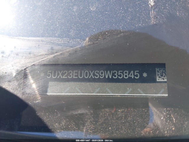 2025 Bmw X5 Xdrive40i მანქანა იყიდება აუქციონზე, vin: 5UX23EU0XS9W35845, აუქციონის ნომერი: 45011447