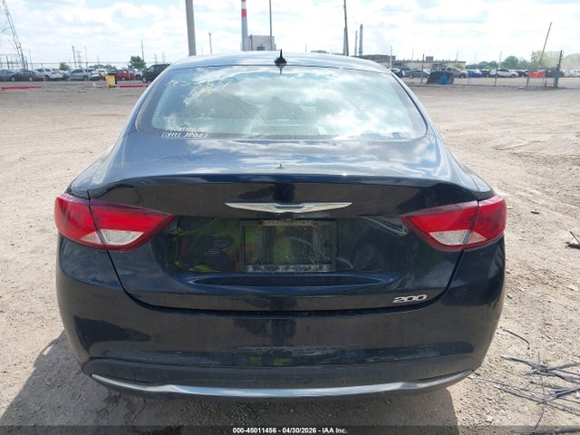 45011456 :رقم المزاد ، 1C3CCCAB9GN195264 vin ، 2016 Chrysler 200 Limited Platinum مزاد بيع