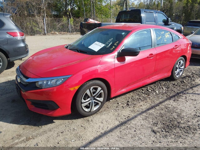 2016 Honda Civic Lx მანქანა იყიდება აუქციონზე, vin: 2HGFC2F53GH530700, აუქციონის ნომერი: 45011524
