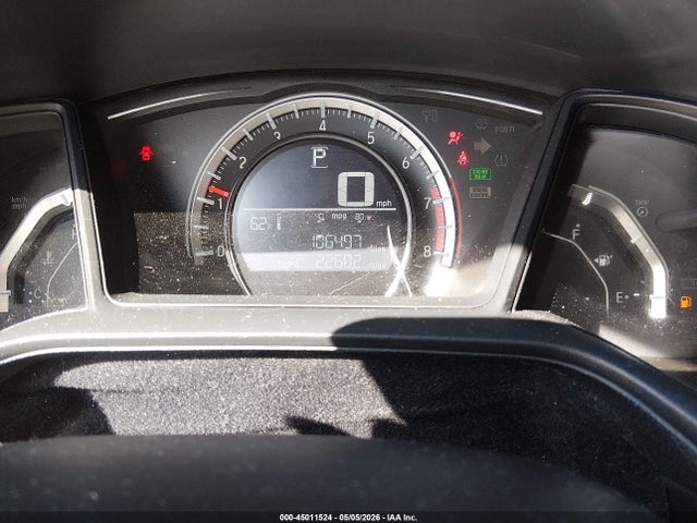 2016 Honda Civic Lx მანქანა იყიდება აუქციონზე, vin: 2HGFC2F53GH530700, აუქციონის ნომერი: 45011524
