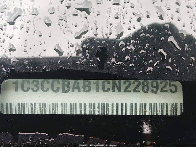 45011565 :رقم المزاد ، 1C3CCBAB1CN228925 vin ، 2012 Chrysler 200 Lx مزاد بيع