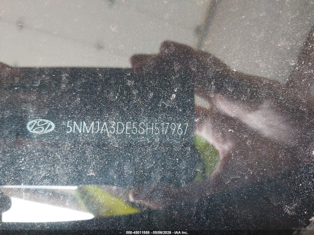 45011588 :رقم المزاد ، 5NMJA3DE5SH517967 vin ، 2025 Hyundai Tucson Se مزاد بيع