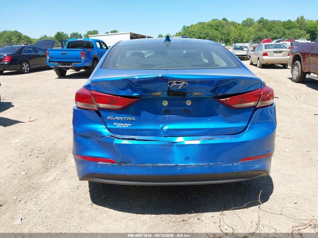 45011630 :رقم المزاد ، KMHD84LF0HU222488 vin ، 2017 Hyundai Elantra Se مزاد بيع