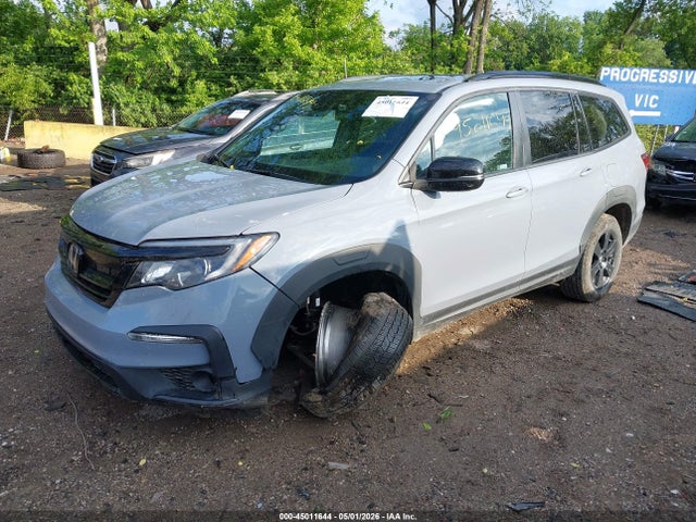 2022 Honda Pilot Awd Trailsport მანქანა იყიდება აუქციონზე, vin: 5FNYF6H84NB072469, აუქციონის ნომერი: 45011644