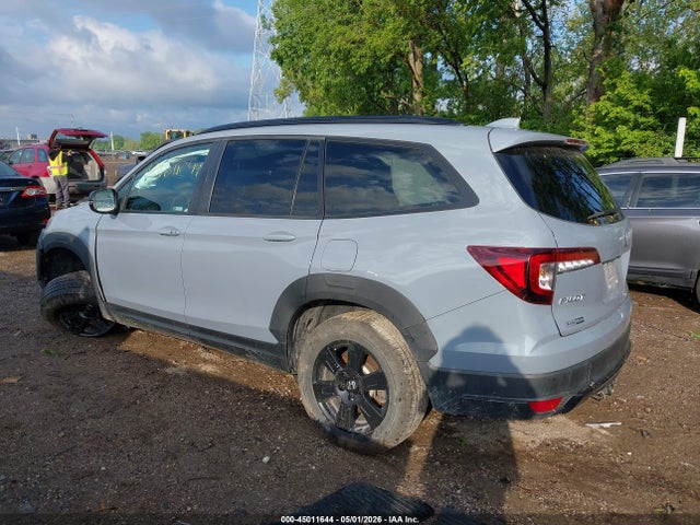 2022 Honda Pilot Awd Trailsport მანქანა იყიდება აუქციონზე, vin: 5FNYF6H84NB072469, აუქციონის ნომერი: 45011644