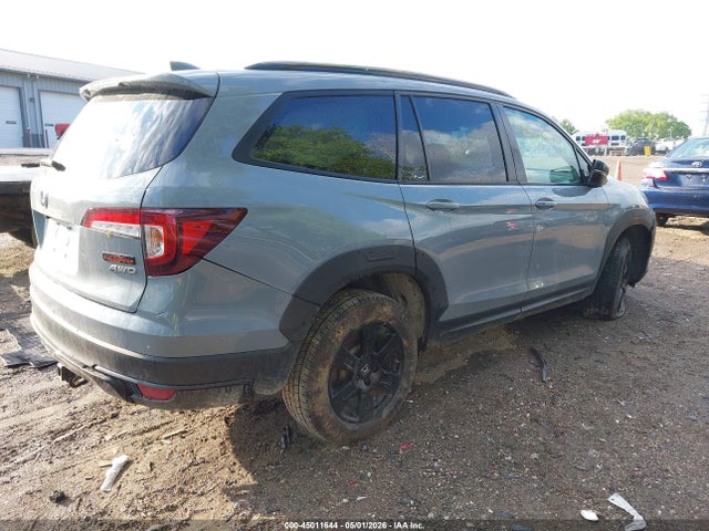 2022 Honda Pilot Awd Trailsport მანქანა იყიდება აუქციონზე, vin: 5FNYF6H84NB072469, აუქციონის ნომერი: 45011644