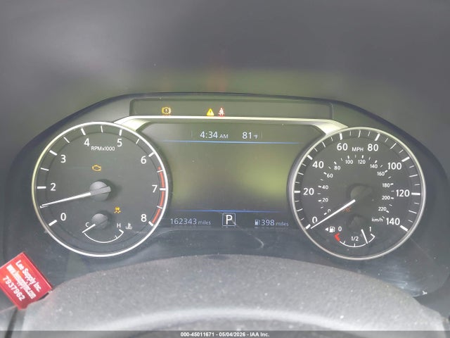 2019 Nissan Altima 2.5 Sr მანქანა იყიდება აუქციონზე, vin: 1N4BL4CW1KC202733, აუქციონის ნომერი: 45011671