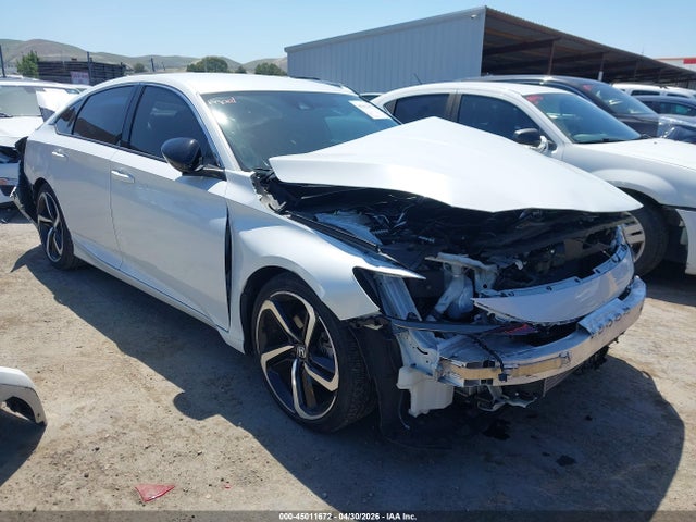 2022 Honda Accord Sport მანქანა იყიდება აუქციონზე, vin: 1HGCV1F30NA099301, აუქციონის ნომერი: 45011672