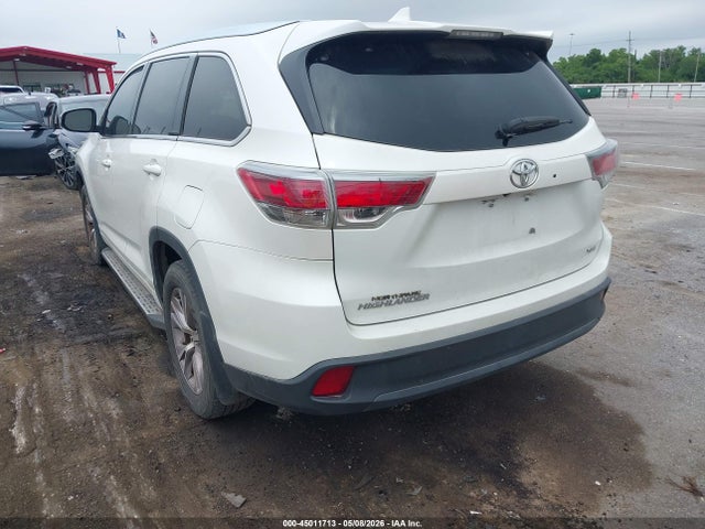 Toyota Highlander Xle V6 2015 5TDKKRFH1FS094058 Image 3