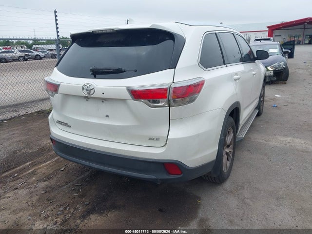 Toyota Highlander Xle V6 2015 5TDKKRFH1FS094058 Image 4