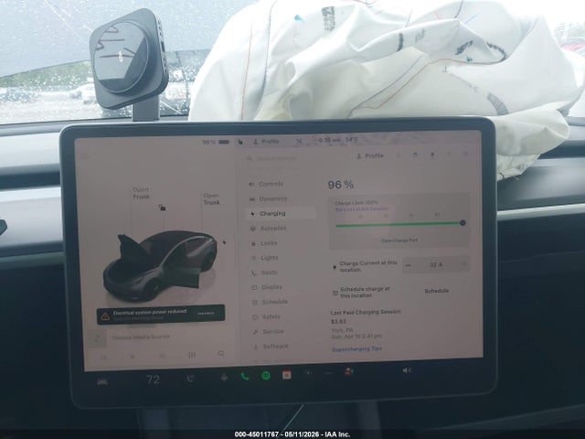 45011767 :رقم المزاد ، 5YJ3E1EA6PF700283 vin ، 2023 Tesla Model 3 Rear-wheel Drive مزاد بيع