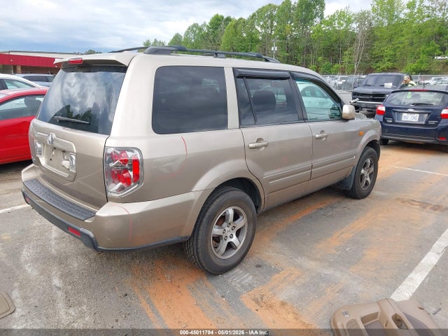 Aukcja sprzedaży 2007 Honda Pilot Ex-l, vin: 5FNYF28767B023146, numer aukcji: 45011794