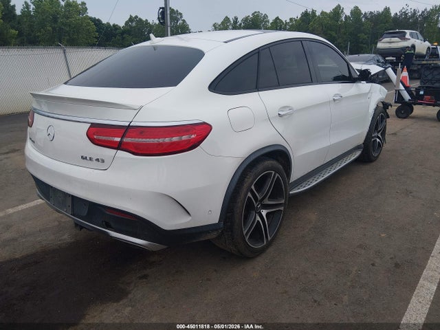 2017 Mercedes-benz Amg Gle 43 Coupe 4matic მანქანა იყიდება აუქციონზე, vin: 4JGED6EB8HA080169, აუქციონის ნომერი: 45011818