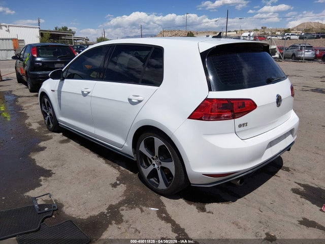 2015 Volkswagen Golf Gti 2.0t S 4-door მანქანა იყიდება აუქციონზე, vin: 3VW4T7AUXFM009195, აუქციონის ნომერი: 45011825