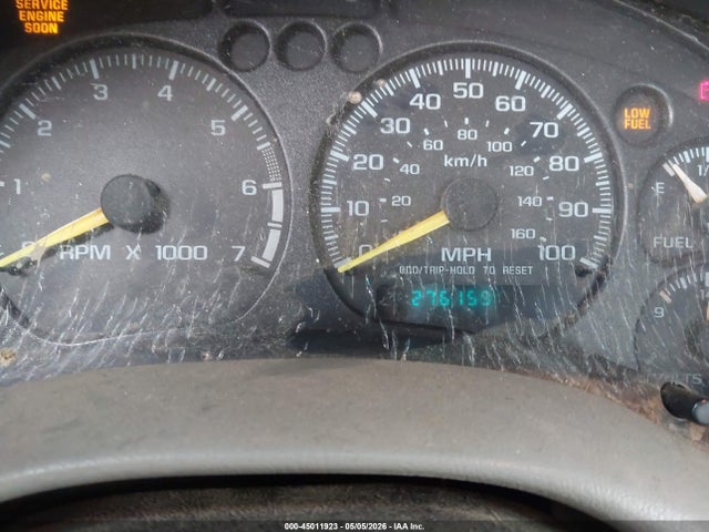 45011923 :رقم المزاد ، 1GCCS195318131213 vin ، 2001 Chevrolet S-10 Ls مزاد بيع