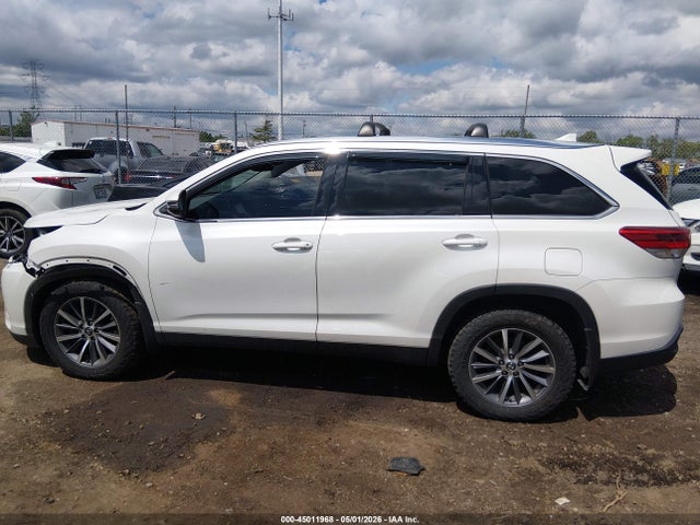 2019 Toyota Highlander Xle მანქანა იყიდება აუქციონზე, vin: 5TDJZRFH0KS993348, აუქციონის ნომერი: 45011968