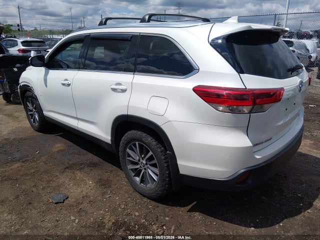 2019 Toyota Highlander Xle მანქანა იყიდება აუქციონზე, vin: 5TDJZRFH0KS993348, აუქციონის ნომერი: 45011968