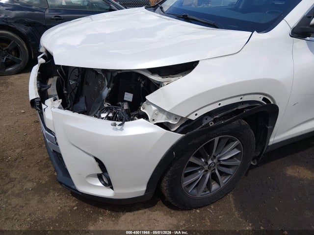2019 Toyota Highlander Xle მანქანა იყიდება აუქციონზე, vin: 5TDJZRFH0KS993348, აუქციონის ნომერი: 45011968