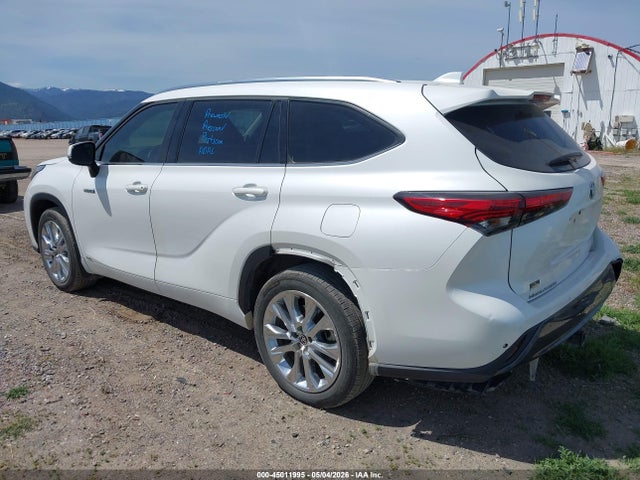 Продаж на аукціоні авто 2021 Toyota Highlander Hybrid Limited, vin: 5TDDBRCH4MS025875, номер лоту: 45011995