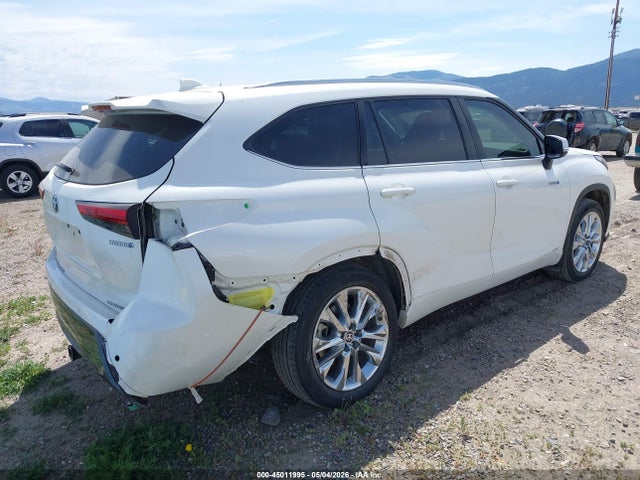 Продаж на аукціоні авто 2021 Toyota Highlander Hybrid Limited, vin: 5TDDBRCH4MS025875, номер лоту: 45011995