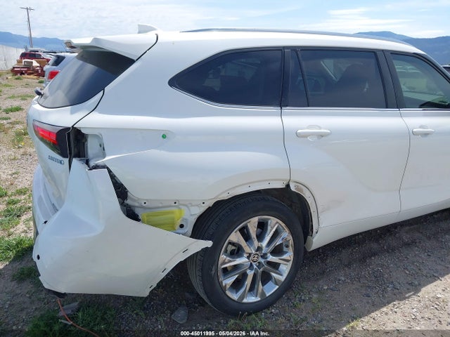 Продаж на аукціоні авто 2021 Toyota Highlander Hybrid Limited, vin: 5TDDBRCH4MS025875, номер лоту: 45011995