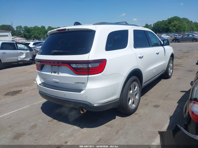 Продаж на аукціоні авто 2015 Dodge Durango Limited, vin: 1C4RDJDG4FC715668, номер лоту: 45012017