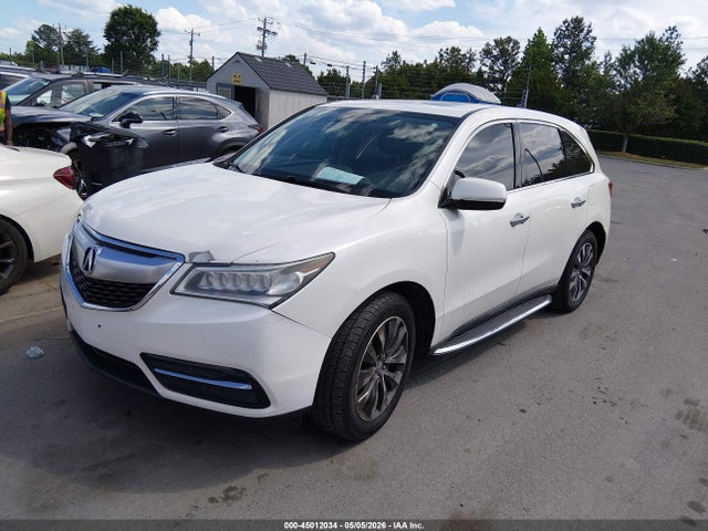 Продажа на аукционе авто 2016 Acura Mdx Technology   Acurawatch Plus Packages/technology Package, vin: 5FRYD4H44GB022230, номер лота: 45012034