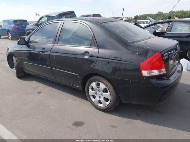 45012058 :رقم المزاد ، KNAFE121075392026 vin ، 2007 Kia Spectra Ex مزاد بيع